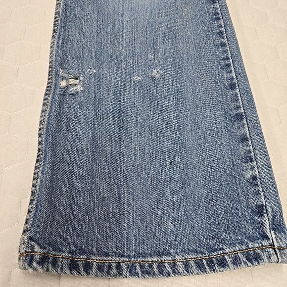 Vintage Levi’s 527 Mens Jeans Sz 34x30 Y2K Low Rise Boot Fit Denim Distressed - Picture 10 of 14